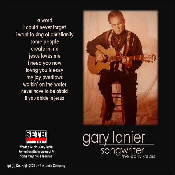 Cover art for Gary Lanier, Songwriter - The Early Years